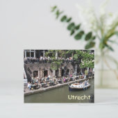 Oude Gracht Postkarte (Stehend Vorderseite)