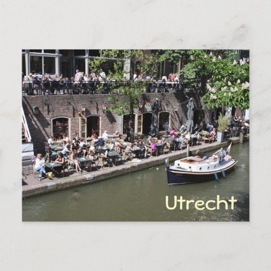 Oude Gracht Postkarte (Vorderseite)
