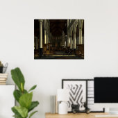 Oude Kerk - Emanuel de Witte Fine Art Poster (Heimbüro)
