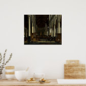 Oude Kerk - Emanuel de Witte Fine Art Poster (Küche)
