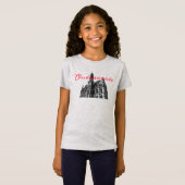Oudenaarde Gothic Town Hall Belgien T-Shirt (Vorne ganz)