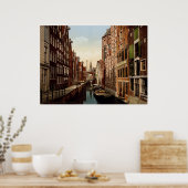 Oudezijds Kolk Amsterdam Poster (Küche)