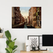 Oudezijds Kolk Amsterdam Poster (Heimbüro)