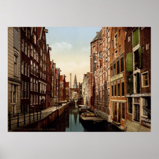 Oudezijds Kolk Amsterdam Poster