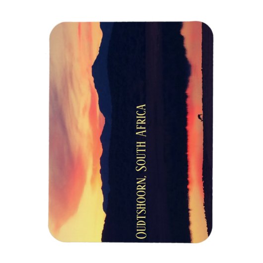 Oudtshoorn, Südafrika Magnet (Vertikal)