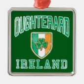 OUGHTERARD Irland Silbernes Ornament (Vorne)