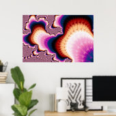 Ouh - Fraktal Poster (Heimbüro)