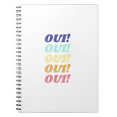 Oui French Notizblock (Vorderseite)