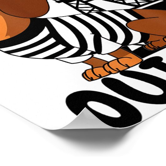 Oui-ner Dog Funny Dachshund Wiener Sausage Ween Do Poster (Ecke)