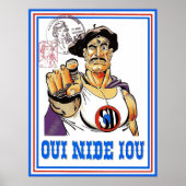 Oui nide Iou Poster (Vorne)