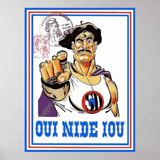 Oui nide Iou Poster (Vorne)