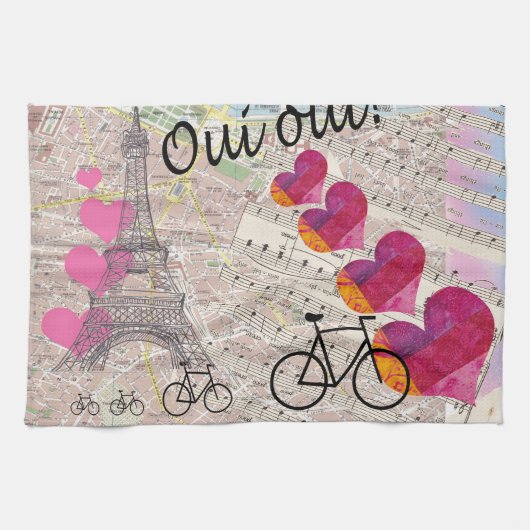 Oui Oui Geschirrtuch (Horizontal)