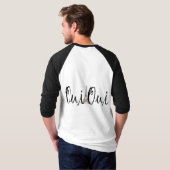 Oui, Oui! T-Shirt (Schwarz voll)