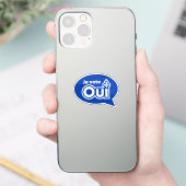 OUI-Quebec-Referendum Aufkleber (Telefon)