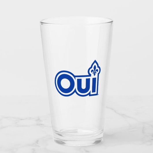 OUI-Quebec-Referendum Glas (Vorderseite)