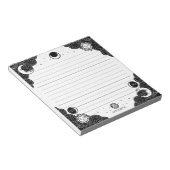 Ouija Lined Notepad Witchy Office Supply Notizblock (angewinkelt)
