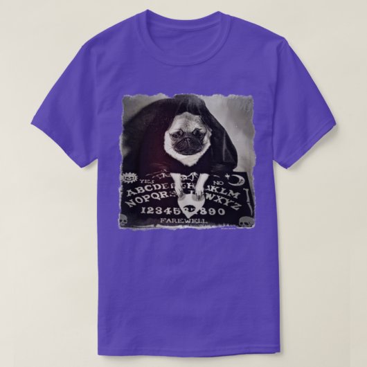 Ouija Mops T-Shirt (Design vorne)