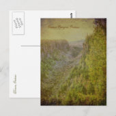 Ouimet Canyon Postkarte (Vorne/Hinten)