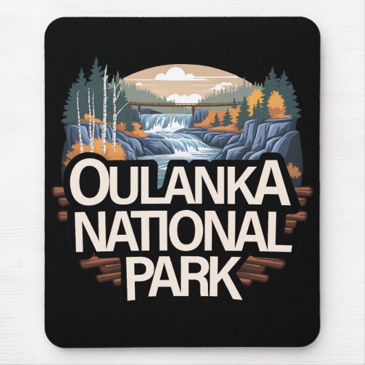 Oulanka Nationalpark Finnland Mousepad (Vorne)