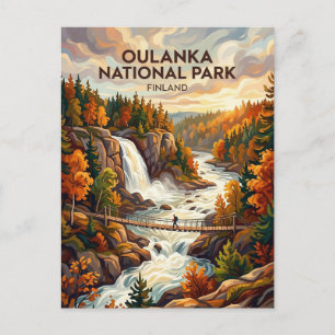 Oulanka-Nationalpark Finnland Postkarte