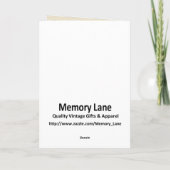 Ould Ireland Greetings - Verse Inside Karte (Rückseite)