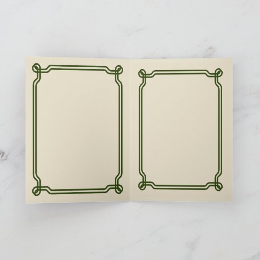 Ould Irland Grüße Karte (Innenseite)