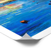 Oulton Broad Boote Poster (Ecke)