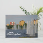 OULU-Einladung Einladung (Stehend Vorderseite)