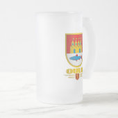 Oulu Mattglas Bierglas (VorderseiteRechts)