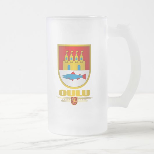 Oulu Mattglas Bierglas (Rechts)