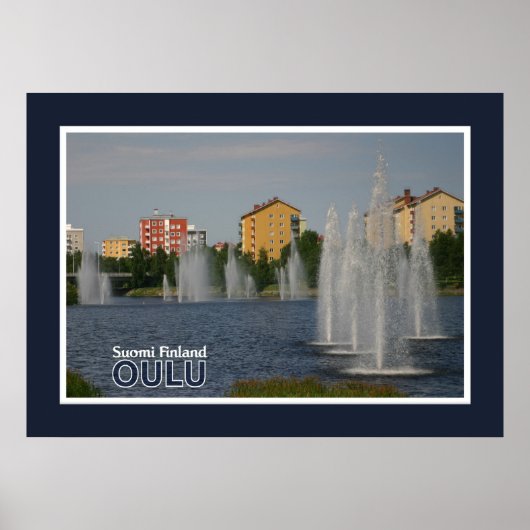 OULU-Plakat Poster (Vorne)