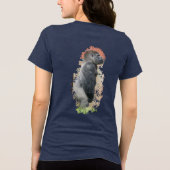 Oumbi Upright – Silverback Strength Tri-Blend Shirt (Rückseite)