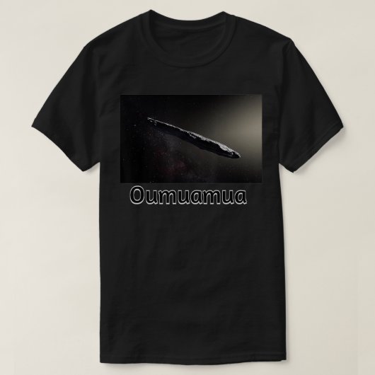 Oumuamua interstellar Objekt Wissenschaft Liebe Ge T-Shirt (Design vorne)