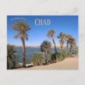 Ounianga-Seen im Tschad Postkarte (Vorderseite)