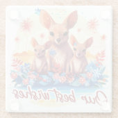 Our Best Wishes Glasuntersetzer (Rückseite)