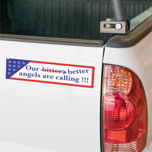 Our Better Angels Bumper Sticker Autoaufkleber (Auf Lkw)
