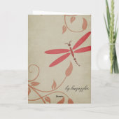 Our Deepest Sympathies Karte (Rückseite)