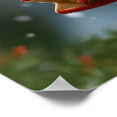 Our Family Christmas Magic Ornament Poster (Ecke)