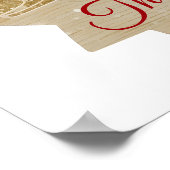 Our Family Christmas Magic Ornament Poster (Ecke)