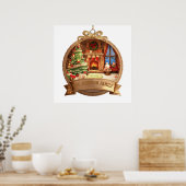 Our Family Christmas Magic Ornament Poster (Küche)