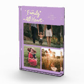 Our Family Is All Heart Lemon Wisteria Fotoblock (Rechts)