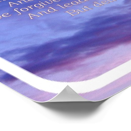 Our Father Poster (Ecke)