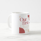 Our First Chapter – Minimal Valentine's Day Quote Kaffeetasse (Vorderseite Links)