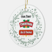 Our First Christmas as a Couple Ornament (Links)