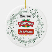 Our First Christmas as a Couple Ornament (Hinten)