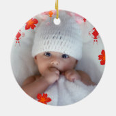 Our First Christmas as Grandparents Keramik Ornament (Hinten)