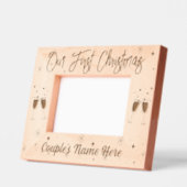 Our First Christmas Geätzte Rahmen (Links)