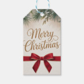 Our First Christmas Gift Tag Geschenkanhänger (Vorderseite)