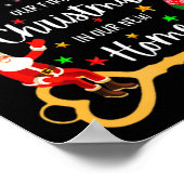 Our First Christmas In Our New Home Xmas Poster (Ecke)