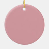 Our First Christmas New House Pink Door Keramik Ornament (Hinten)